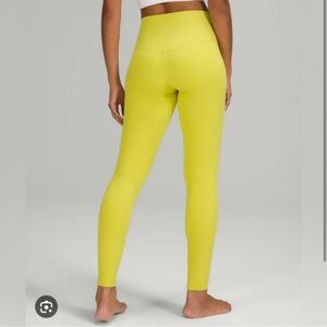 Lululemon align pant in yellow